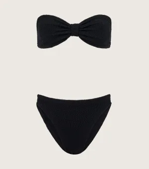 Coverage Jean Bikini - Black