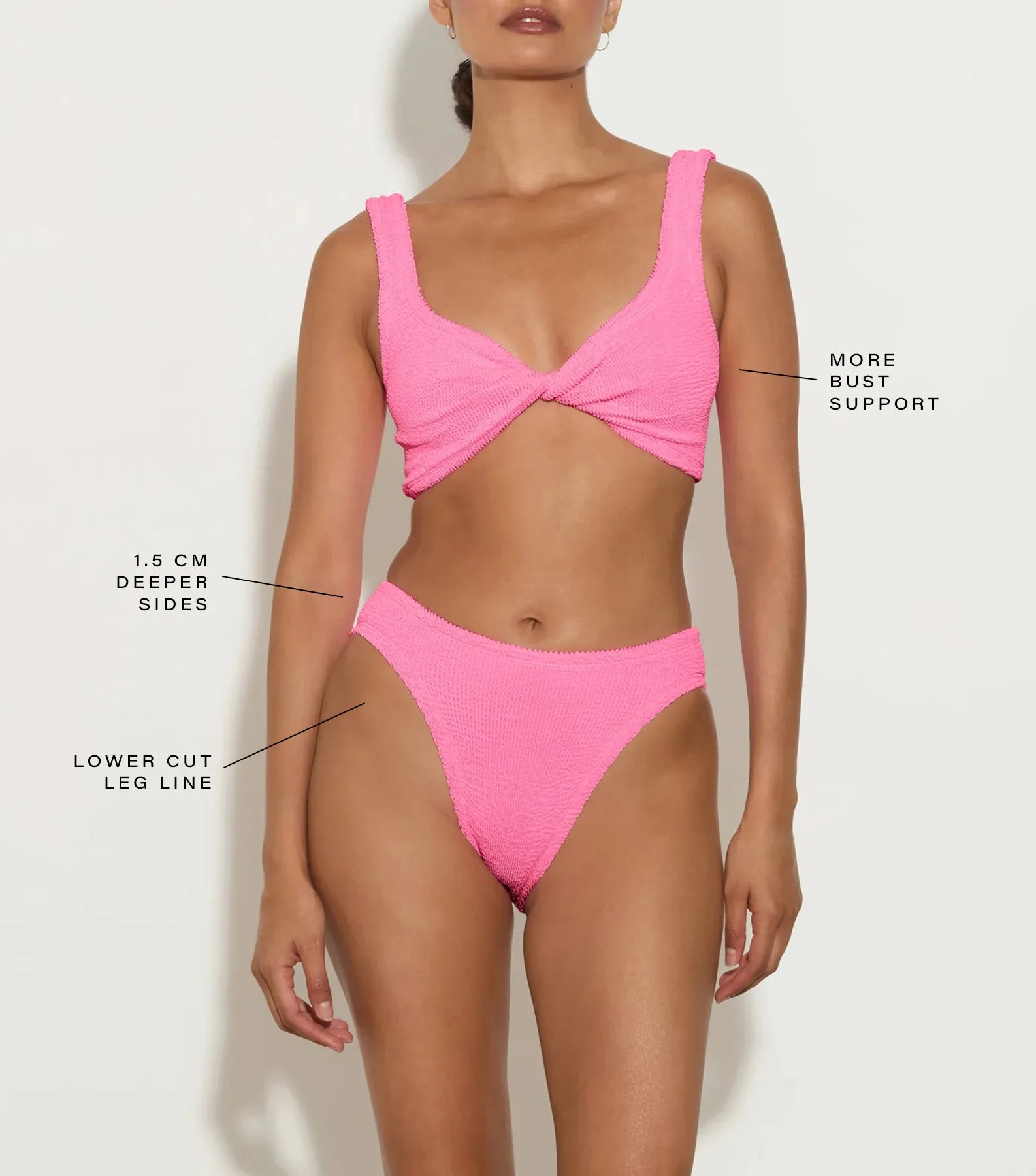 Coverage Juno Bikini - Bubblegum