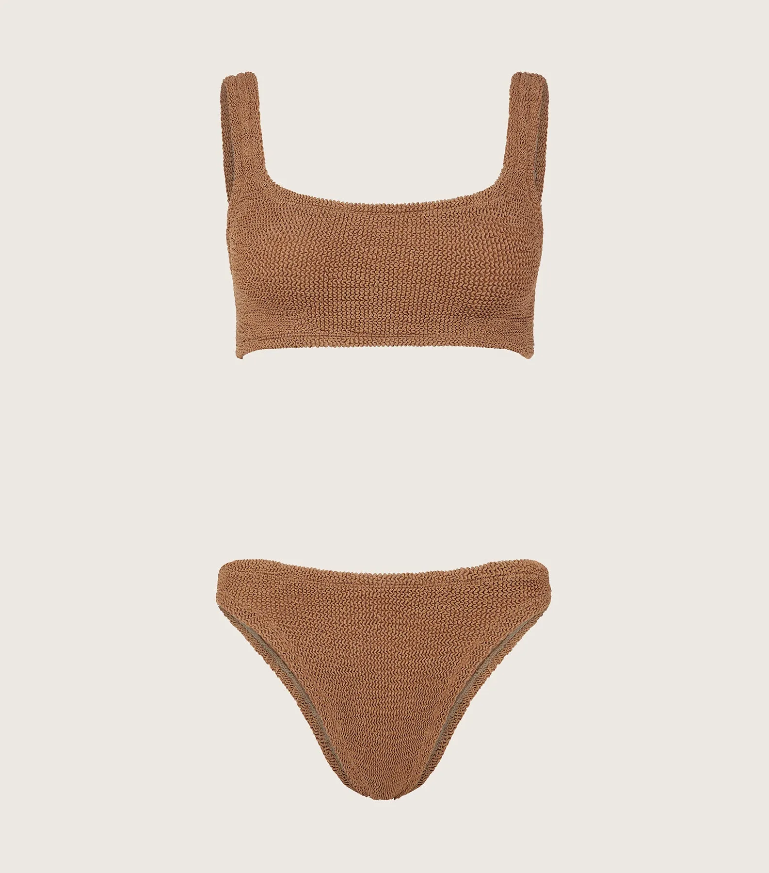 Coverage Xandra Bikini - Metallic Cocoa