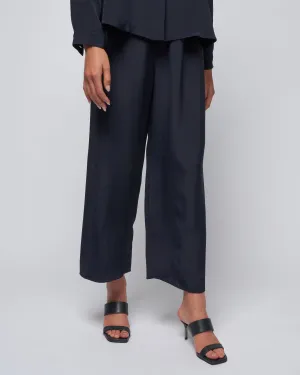 croppped pull-on - midnight