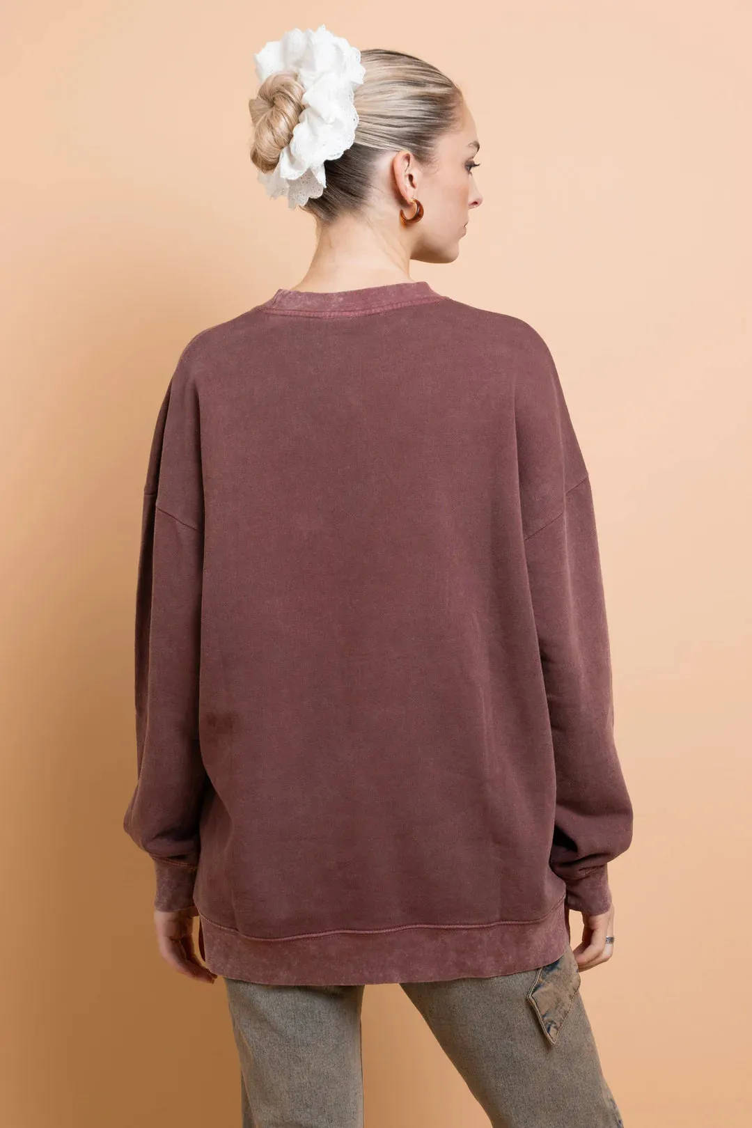 Daisy Street States and Stars Vintage Sweater