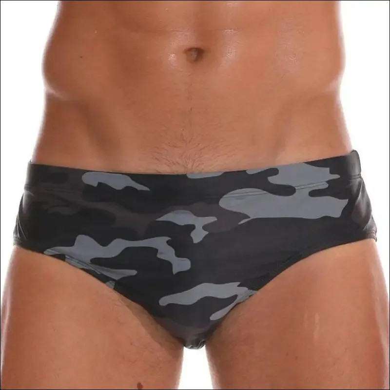 Datifer new mens swim briefs sexy short homme push breathable pad men's swimsuit shorts underpants