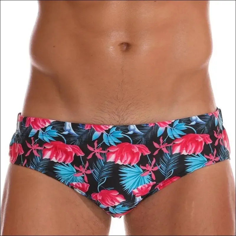 Datifer new mens swim briefs sexy short homme push breathable pad men's swimsuit shorts underpants