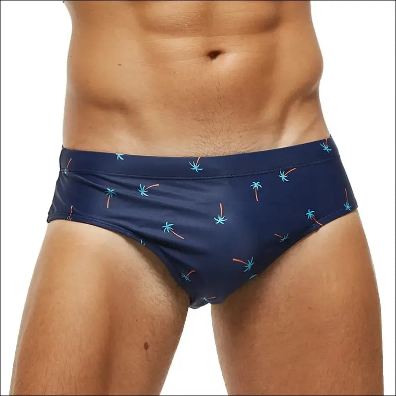 Datifer new mens swim briefs sexy short homme push breathable pad men's swimsuit shorts underpants
