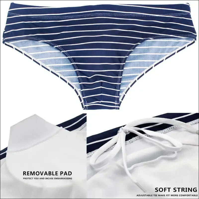 Datifer new mens swim briefs sexy short homme push breathable pad men's swimsuit shorts underpants