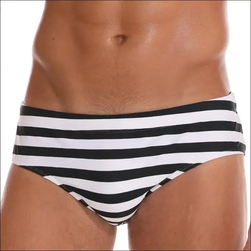 Datifer new mens swim briefs sexy short homme push breathable pad men's swimsuit shorts underpants