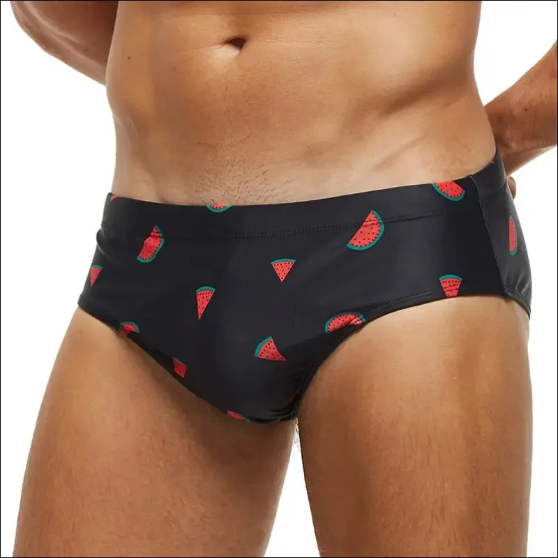Datifer new mens swim briefs sexy short homme push breathable pad men's swimsuit shorts underpants