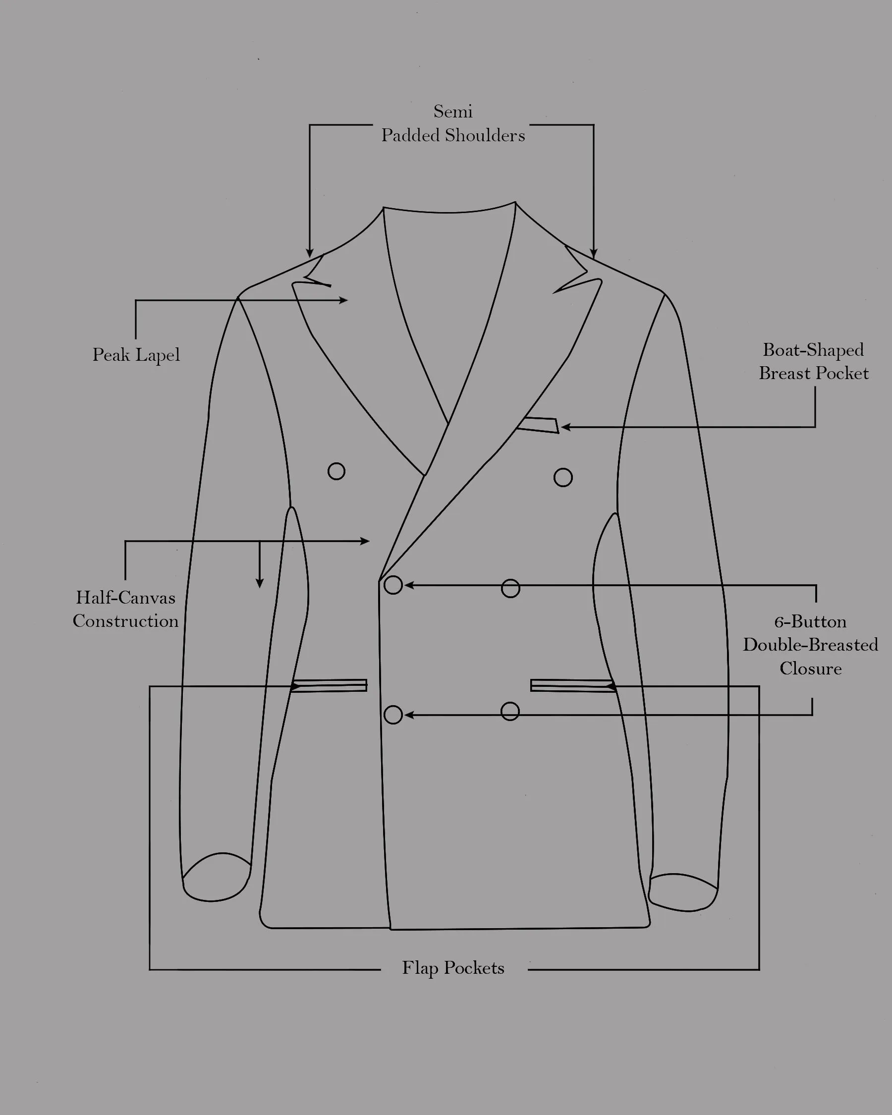 Desert Storm- Blackcurrant Super Soft Designer Blazer