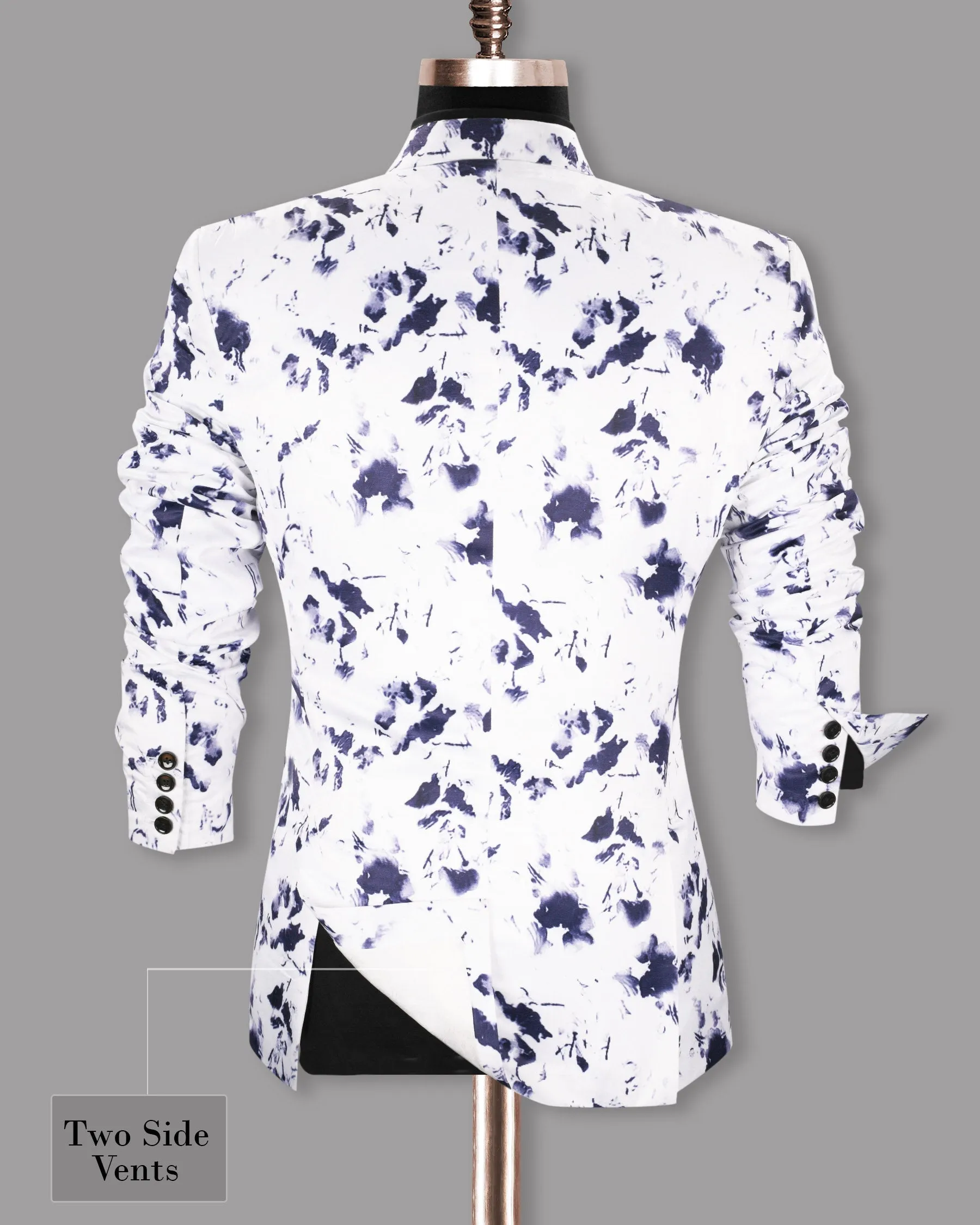 Desert Storm- Blackcurrant Super Soft Designer Blazer