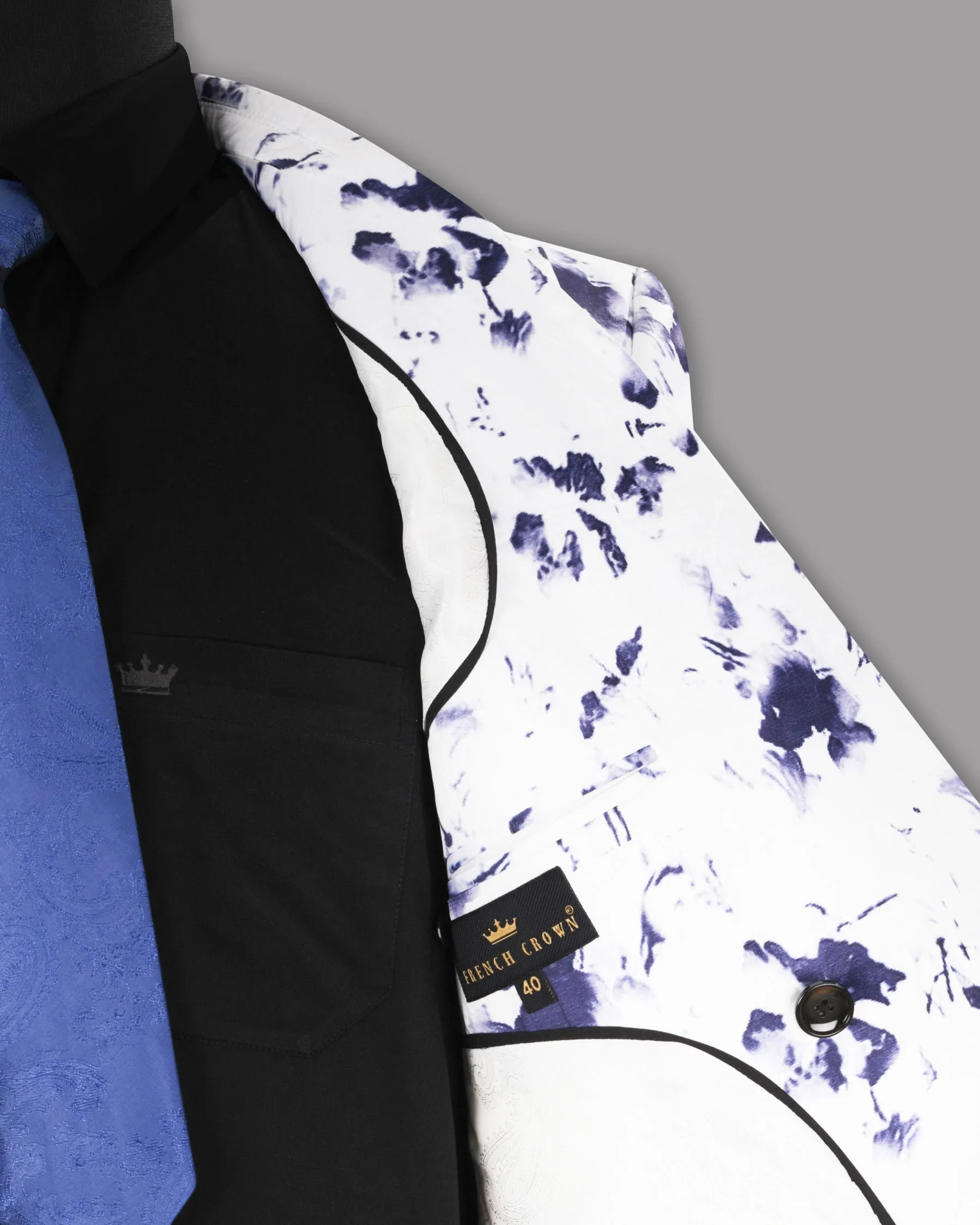 Desert Storm- Blackcurrant Super Soft Designer Blazer