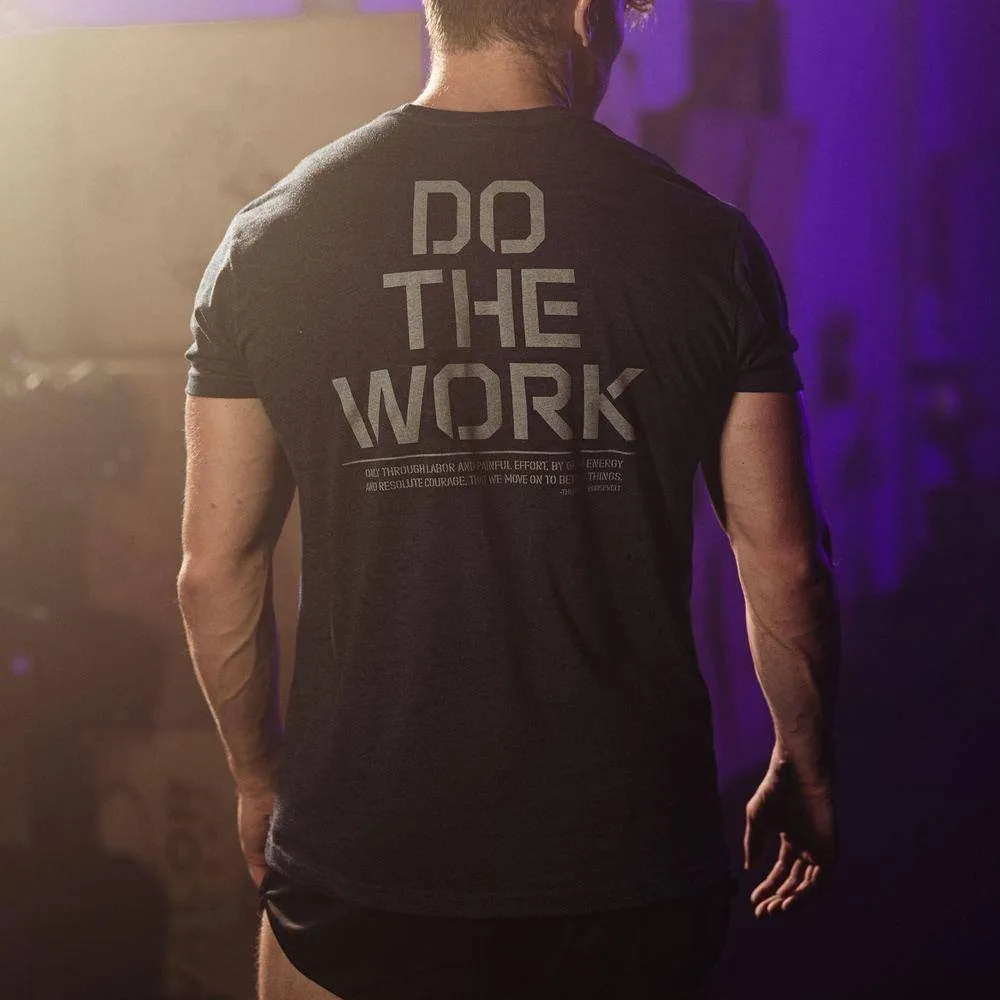Do The Work T-Shirt - Midnight Navy