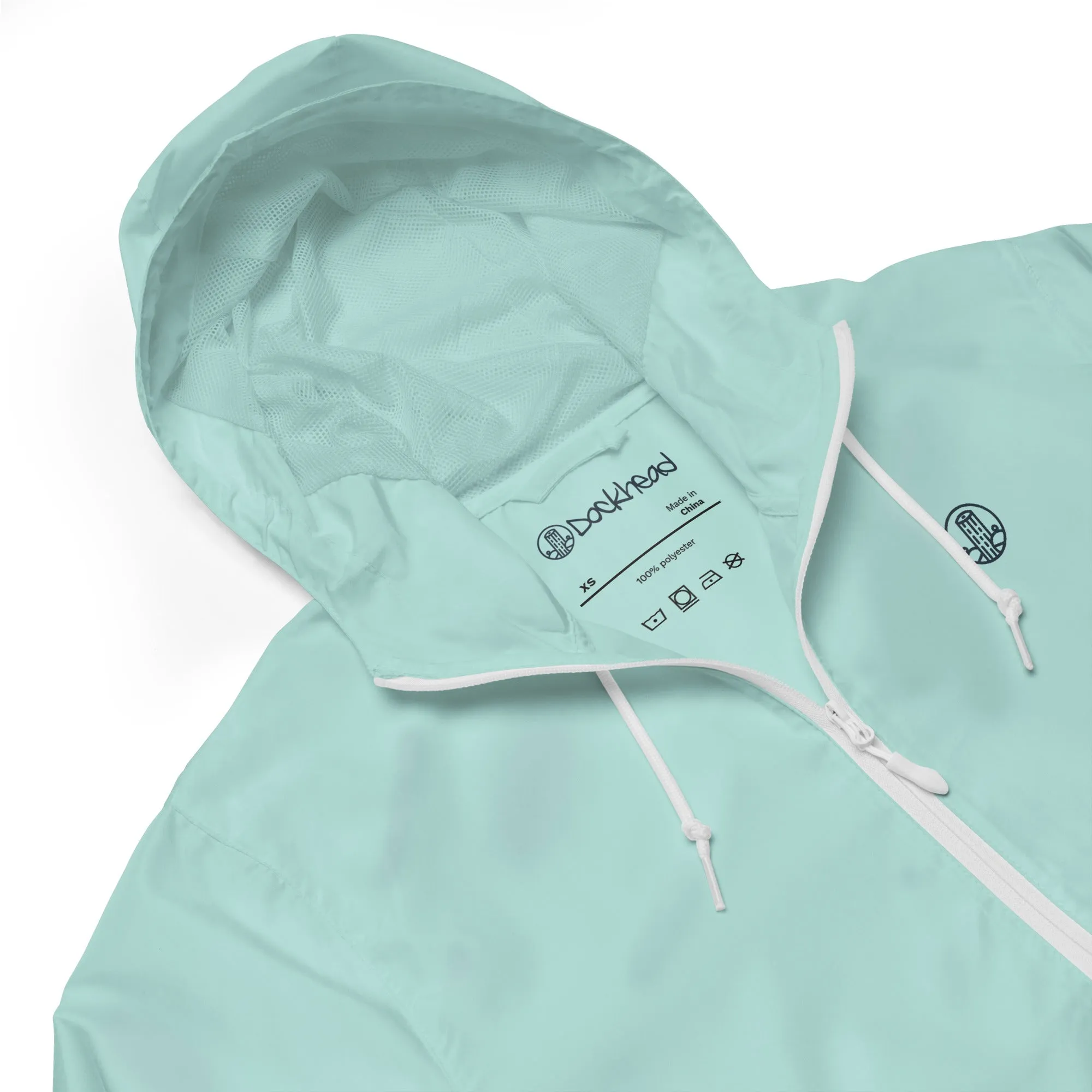 Dockhead Unisex Lightweight Zip Up Windbreaker
