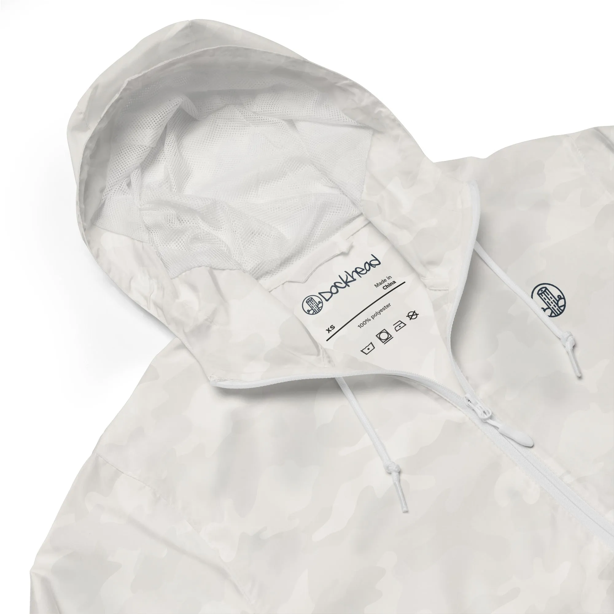 Dockhead Unisex Lightweight Zip Up Windbreaker