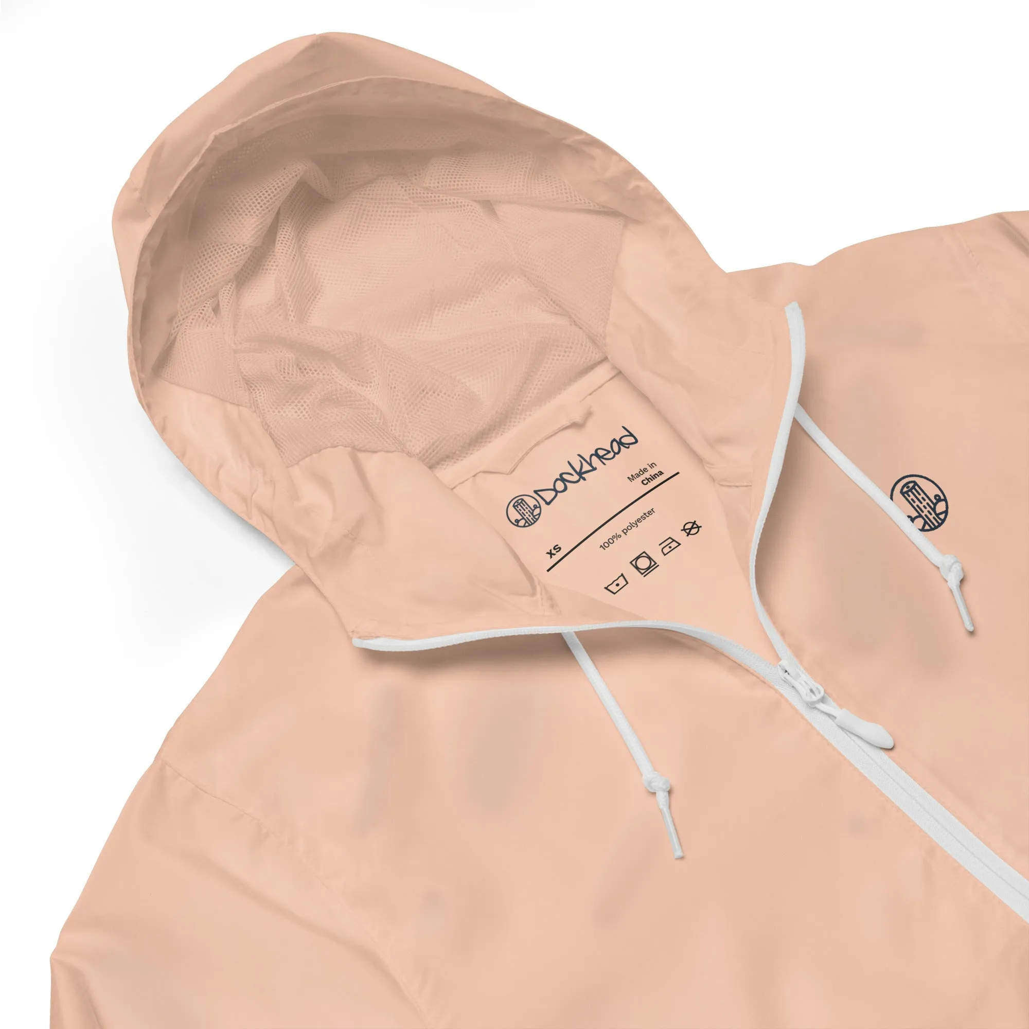 Dockhead Unisex Lightweight Zip Up Windbreaker
