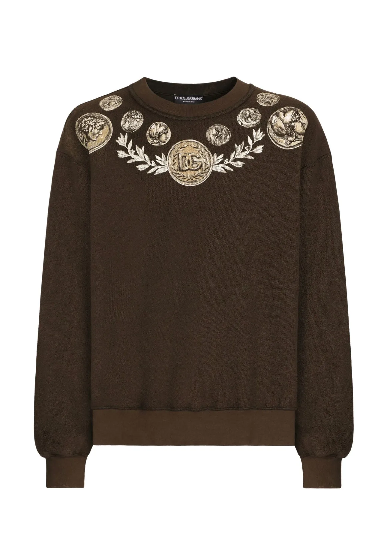 Dolce & Gabbana graphic-print cotton sweatshirt