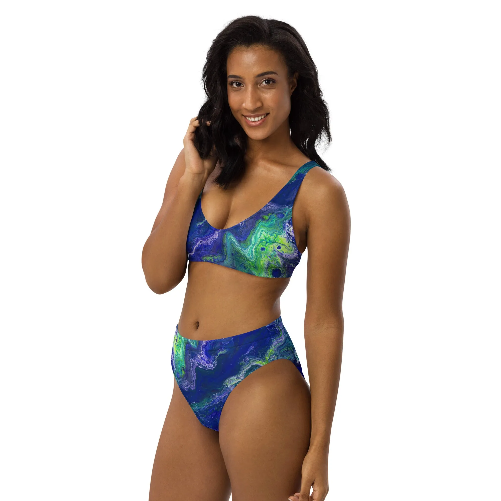 Drip High-Waisted Bikini