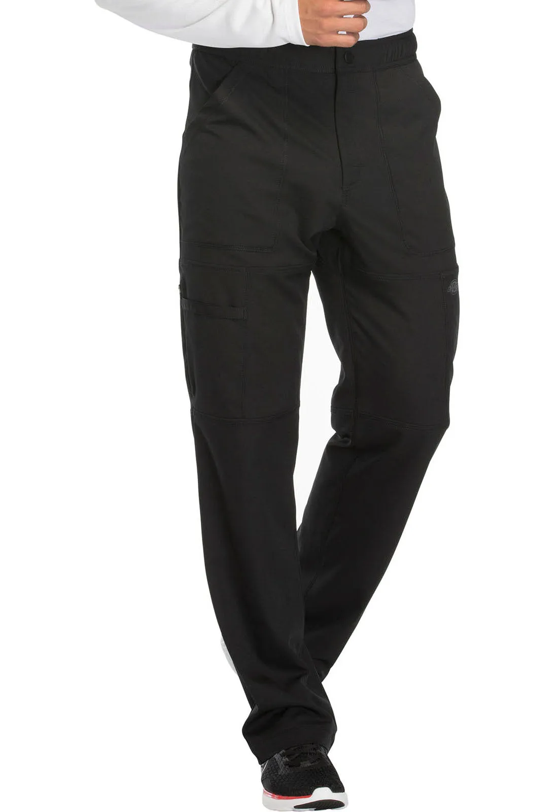 Dynamix DK110 Men's Zip Fly Cargo Pants Black