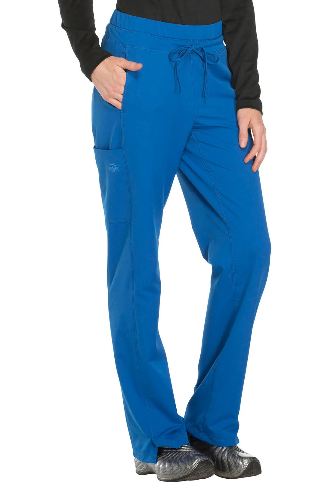 Dynamix DK130 Mid Rise Straight Leg Drawstring Pants Royal