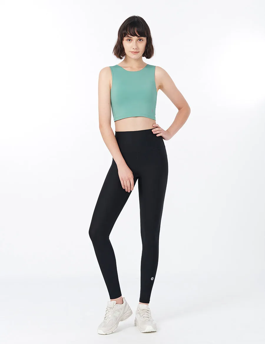 easyoga LESPIRO Obsession Cropped Tank - G21 Lake Green