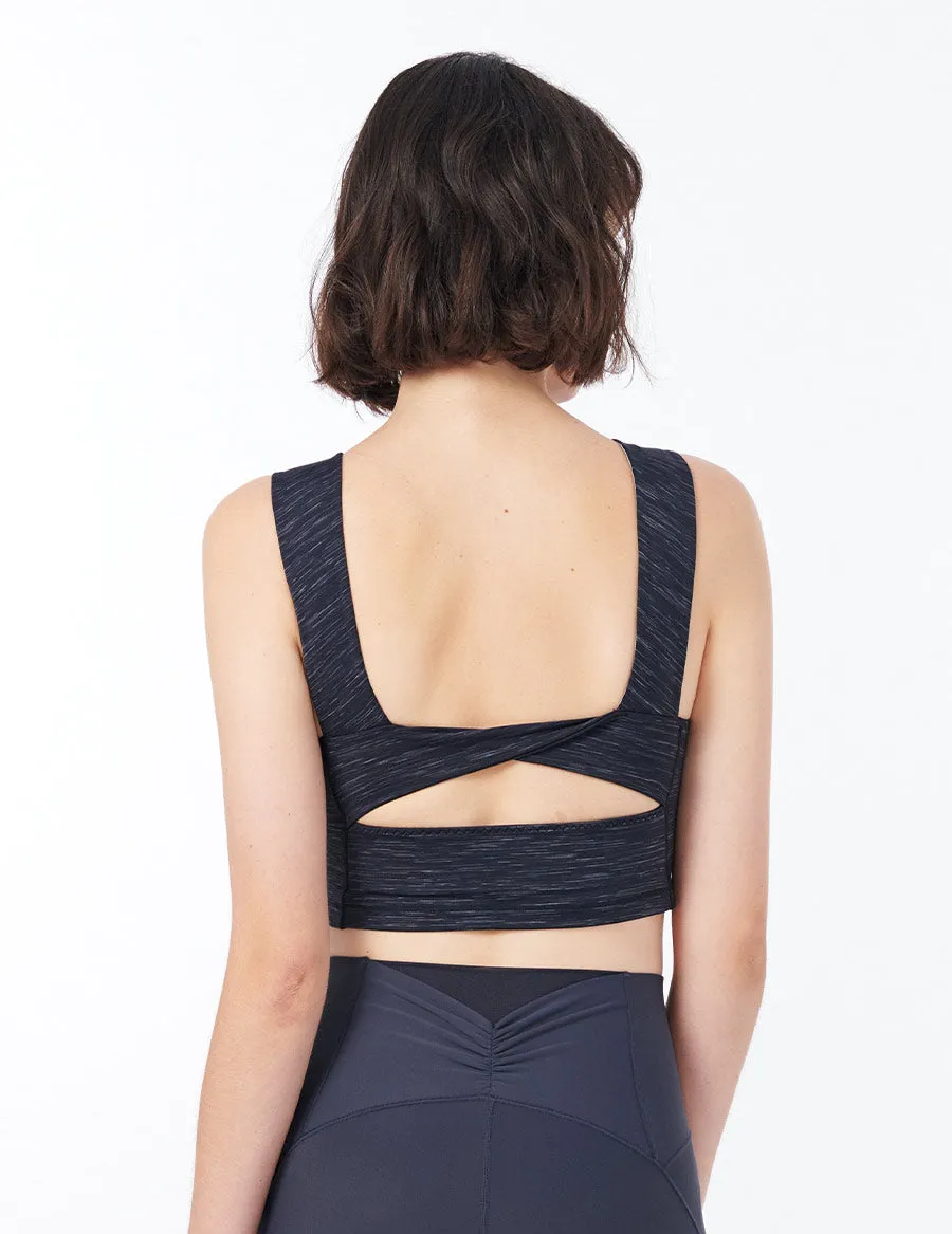 easyoga LESPIRO Obsession Cropped Tank - L1 Black