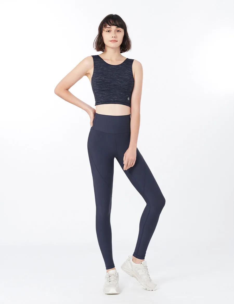 easyoga LESPIRO Obsession Cropped Tank - L1 Black