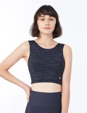 easyoga LESPIRO Obsession Cropped Tank - L1 Black
