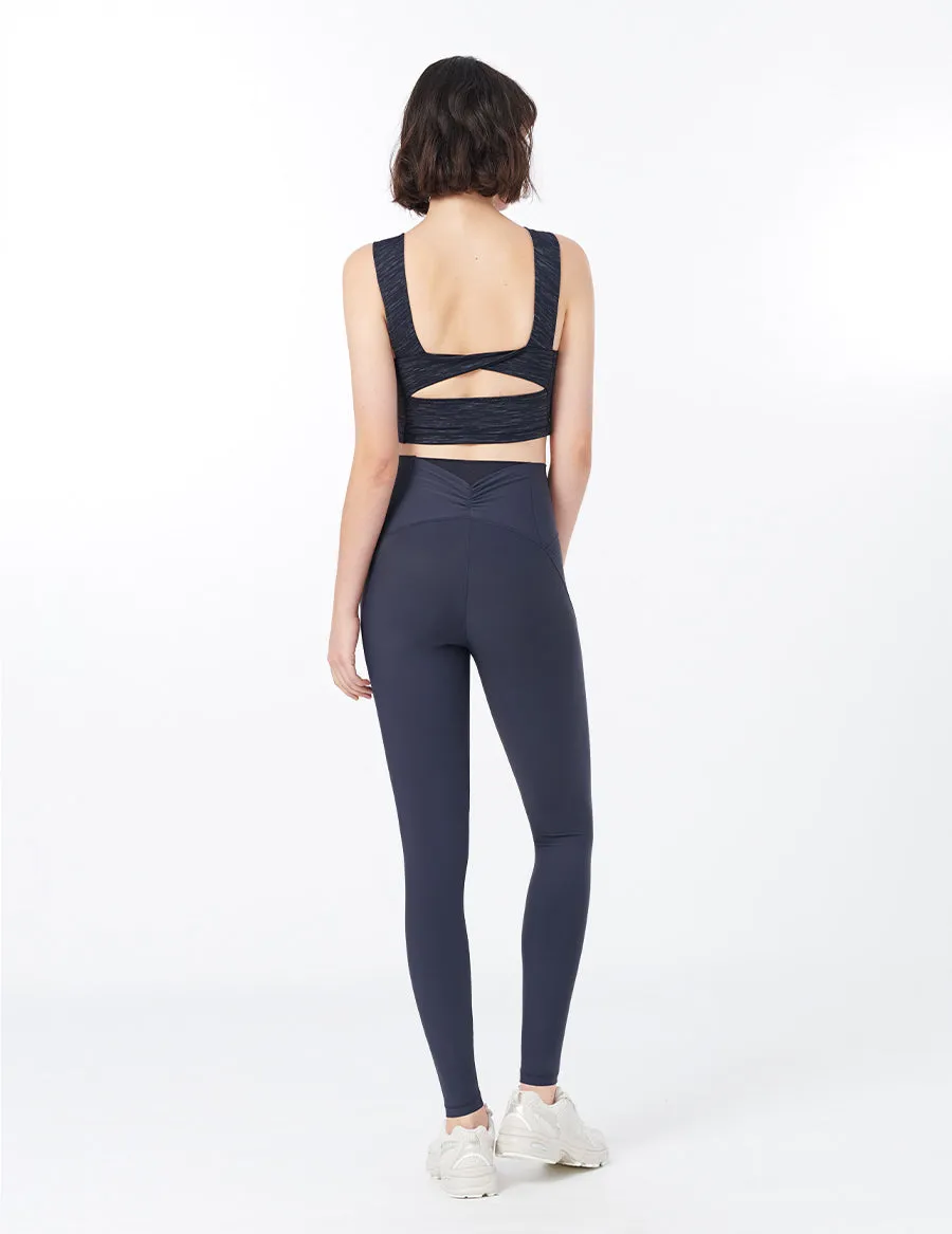 easyoga LESPIRO Obsession Cropped Tank - L1 Black