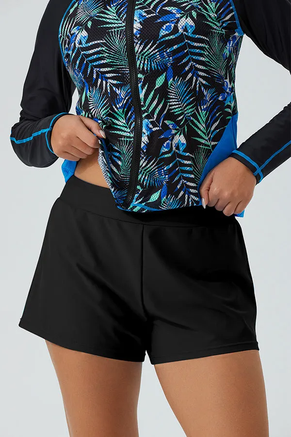 ECUPPER Swim Shorts with Briefs Swimming Bikini Bottoms