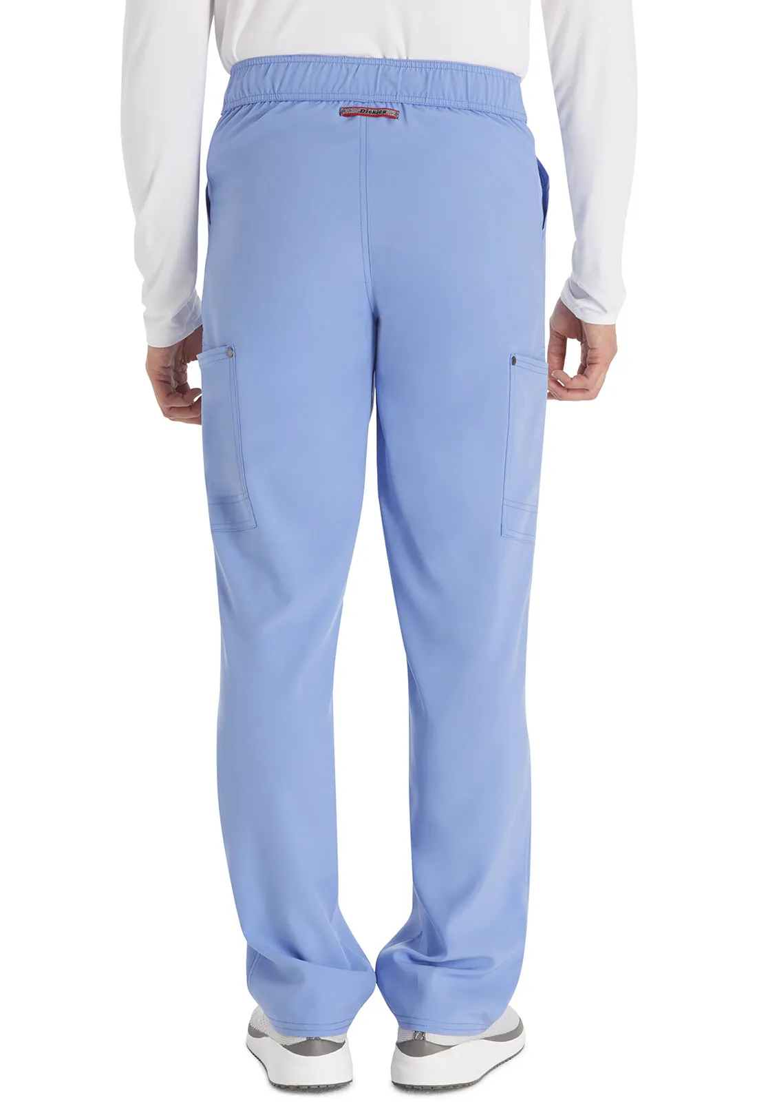 EDS NXT DK216 Men's Mid Rise Zip Fly Straight Leg Pants Ciel