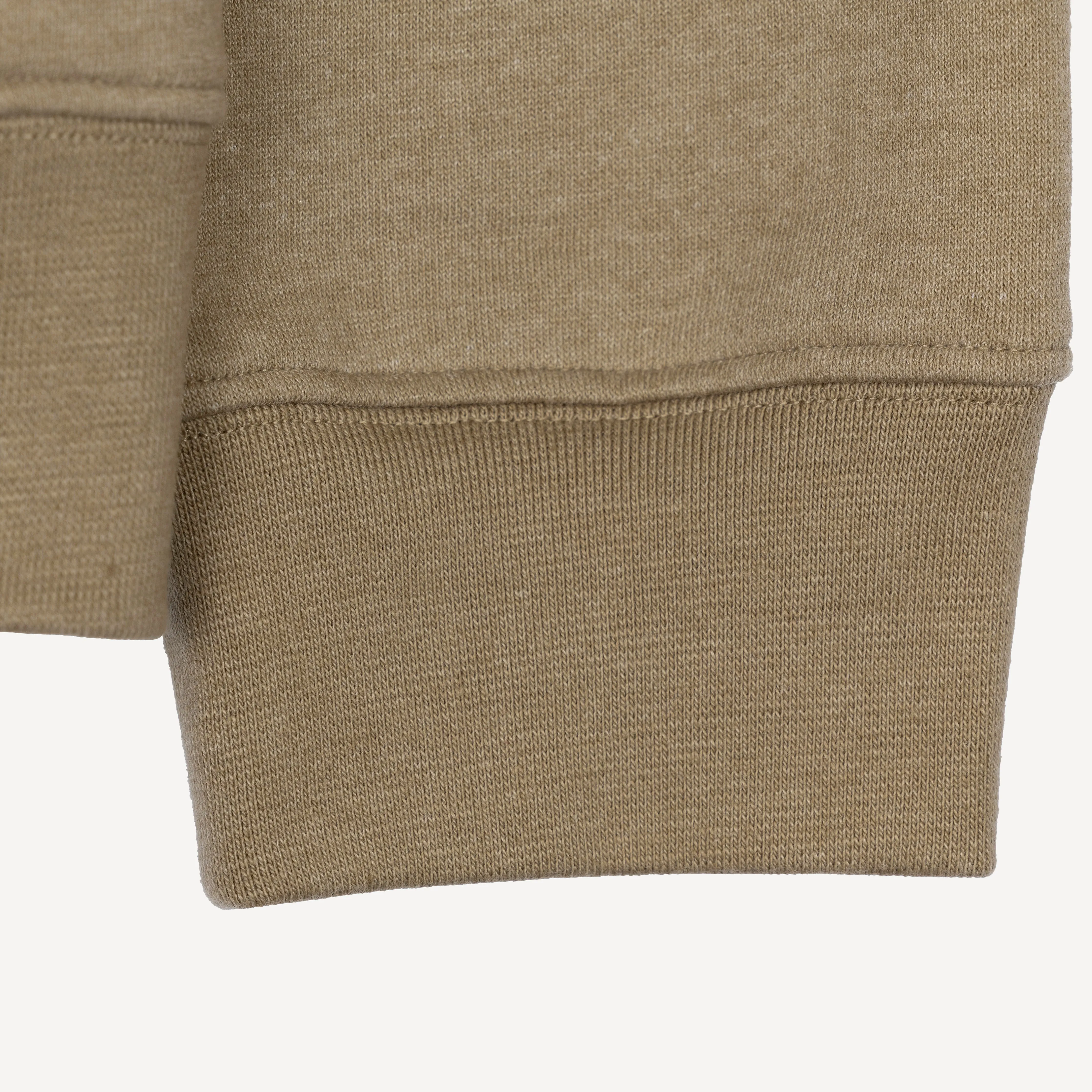 Embroidered Front Hoodie  - Elm / Mushroom