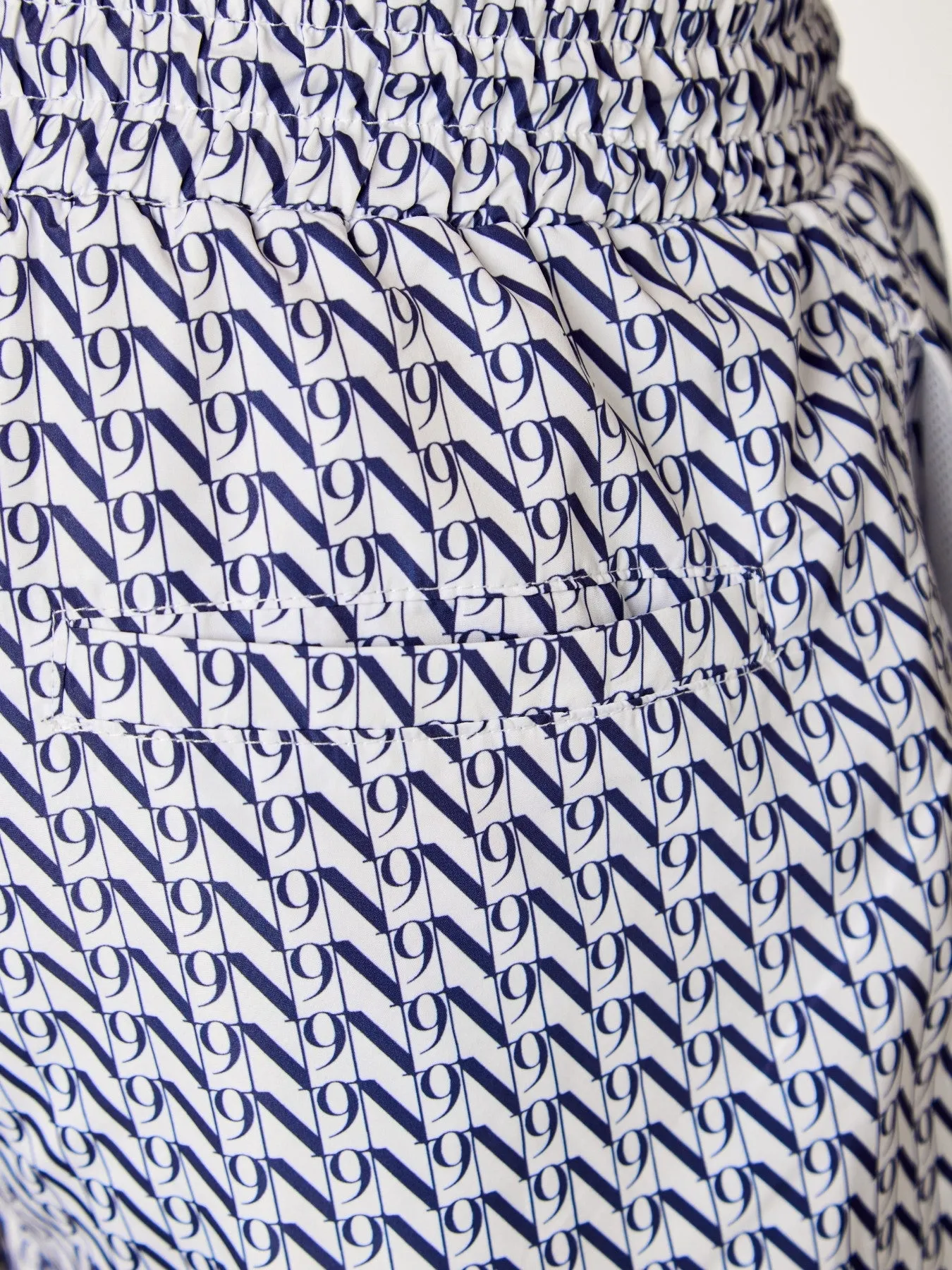 EOS - Swim Shorts • Dark Blue Monogram