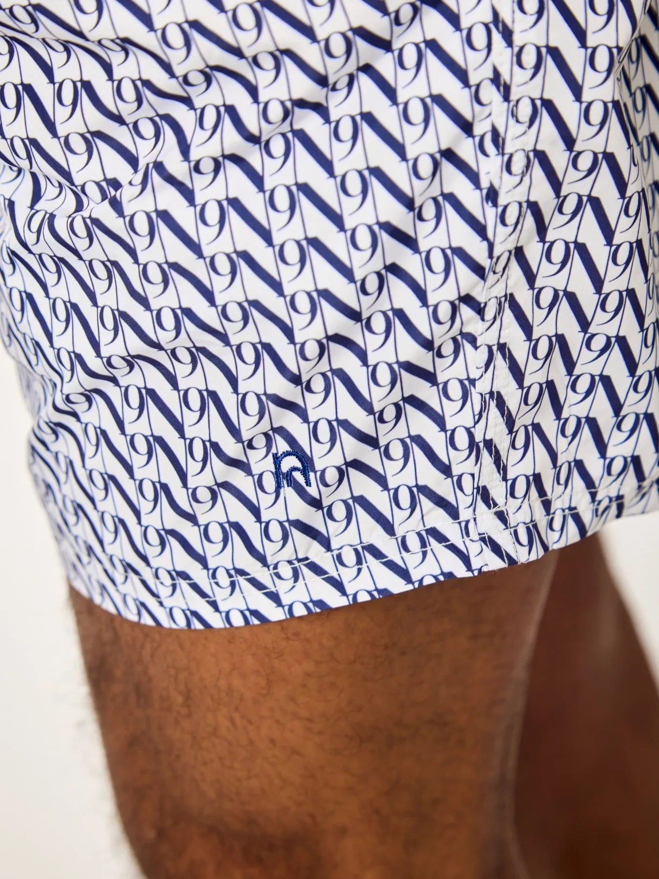 EOS - Swim Shorts • Dark Blue Monogram