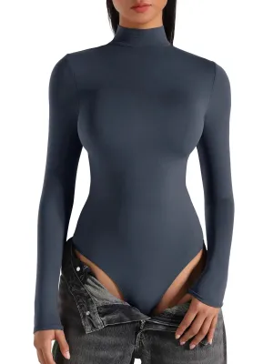 Essential Turtle Neck Long Sleeve Bodysuit