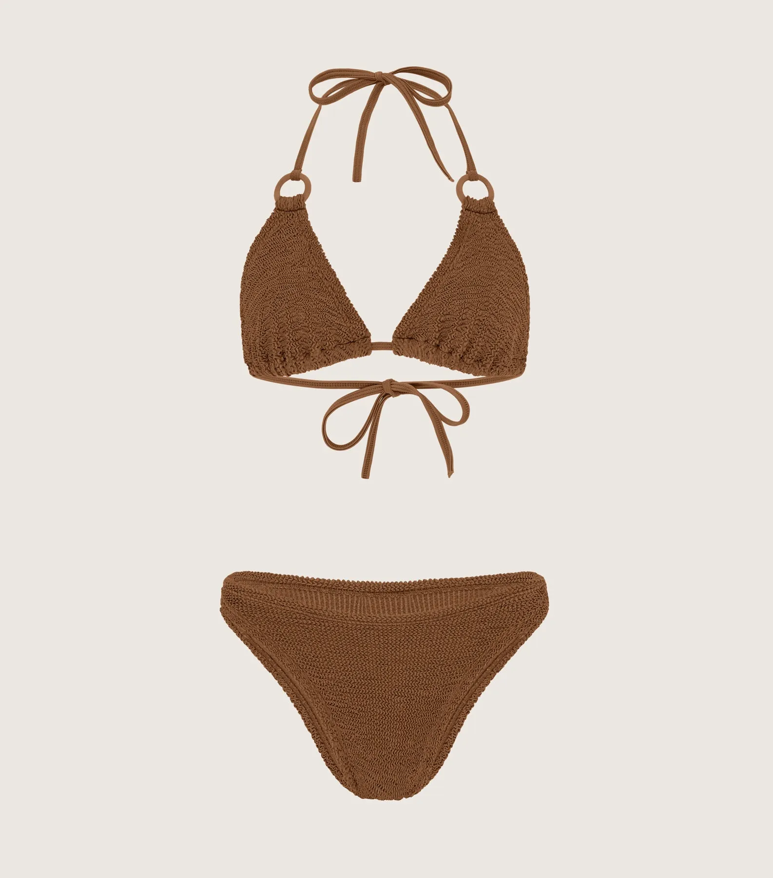 Eva Bikini - Metallic Cocoa