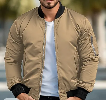 Everyday Classic Bomber Jacket for Men
