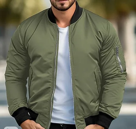 Everyday Classic Bomber Jacket for Men