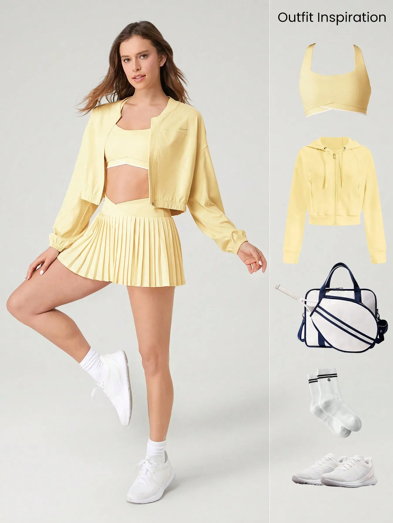 Falda de Tenis GLOWMODE en Cherry Vibes - Estilo y Comodidad