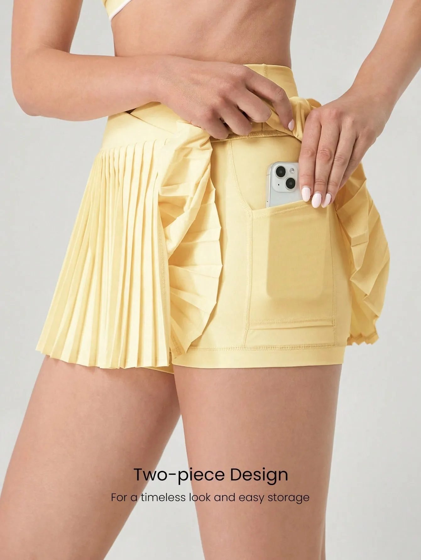 Falda de Tenis GLOWMODE en Cherry Vibes - Estilo y Comodidad
