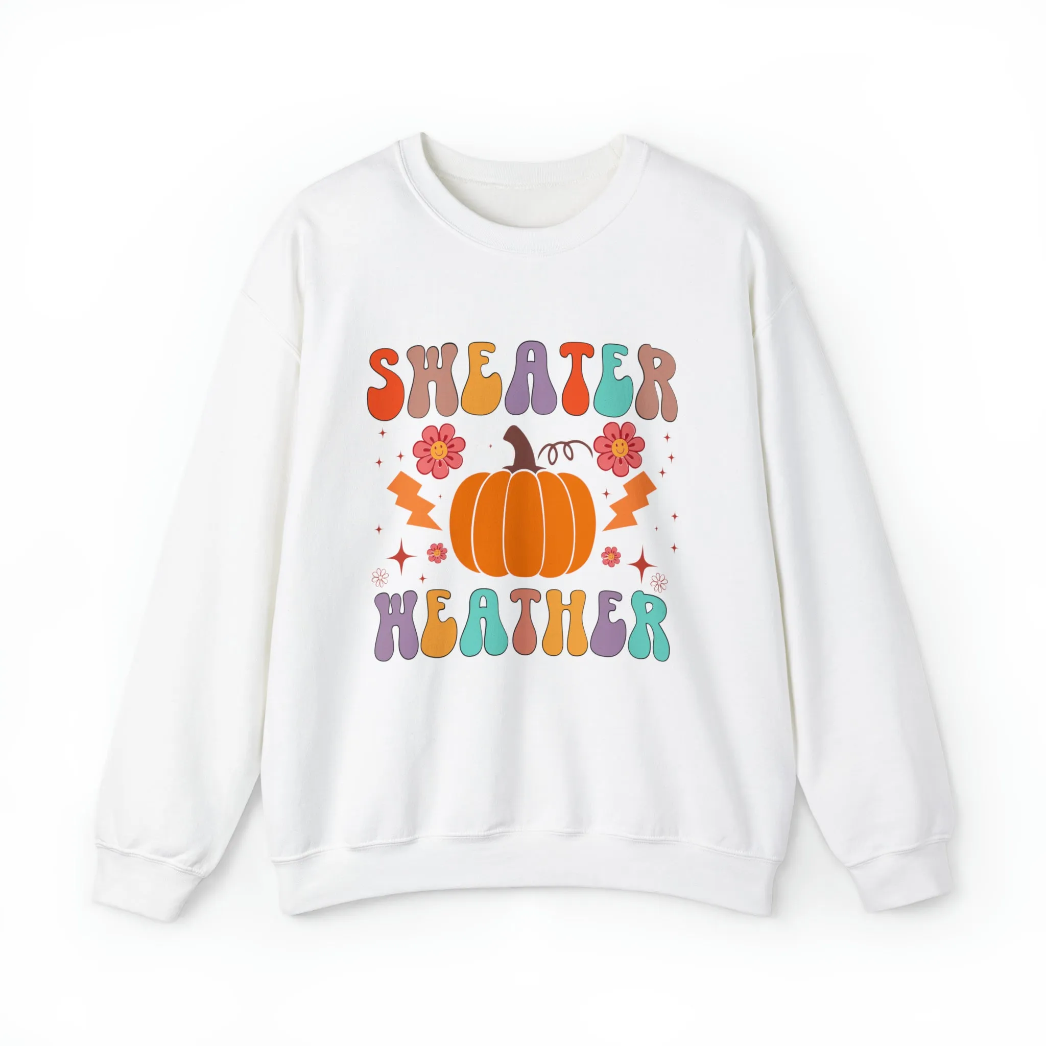 Fall Sweater Weather Graphic Sweatshirt