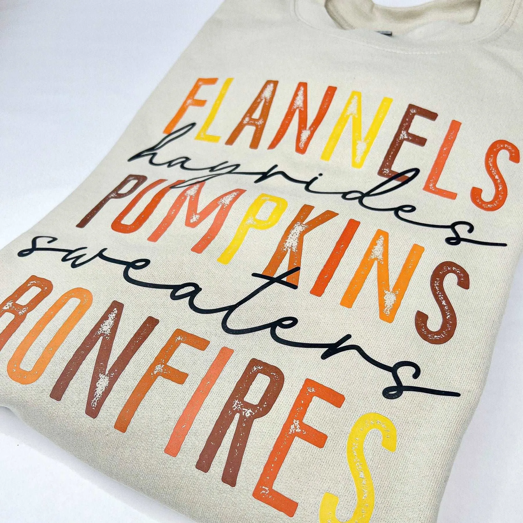 Flannels and Hayrides Shirt (Tee or Sweatshirt)