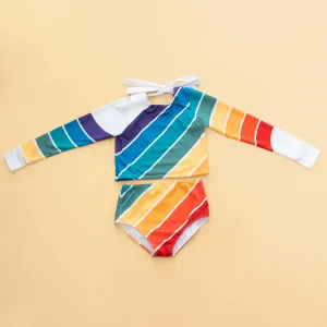 Forever Summer Rainbow Two Piece Swimsuit