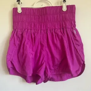 Free People Movement The Way Home Athletic Shorts Gym Running Workout - Pink - M