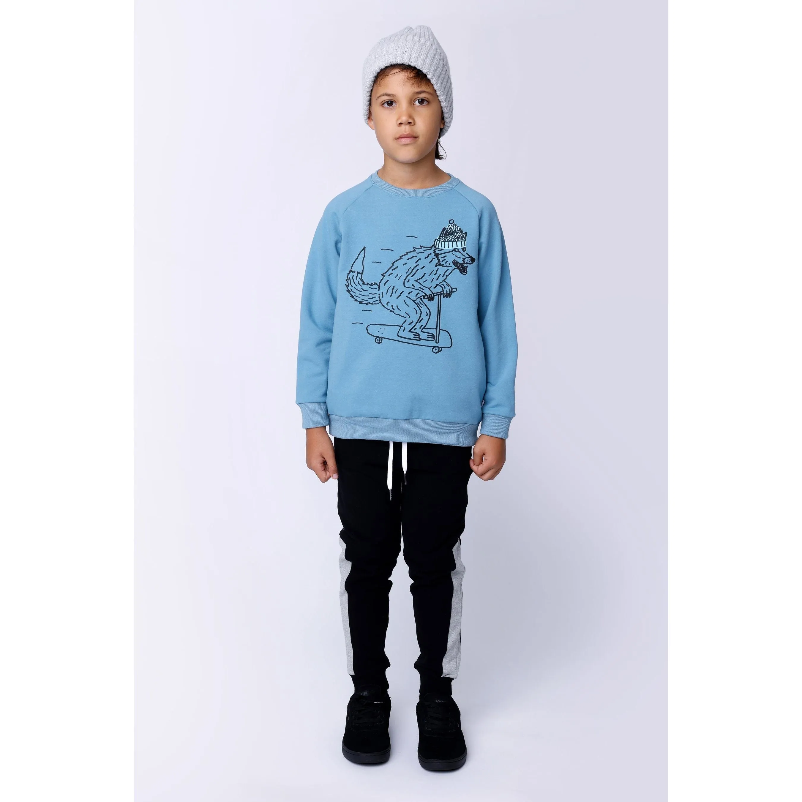 Furry Contrast Trackies