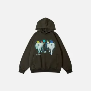 Gang Y2K Hoodie for Comfortable Y2K Streetwear Fashion