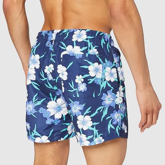 GANT Men's Persian Blue Floral Swim Shorts 921916009 Size M NWT
