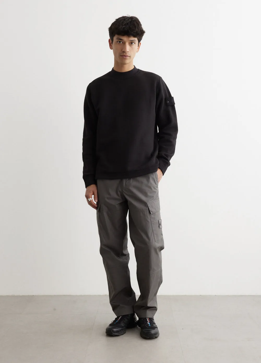 Ghost Oversized Crewneck Sweatshirt