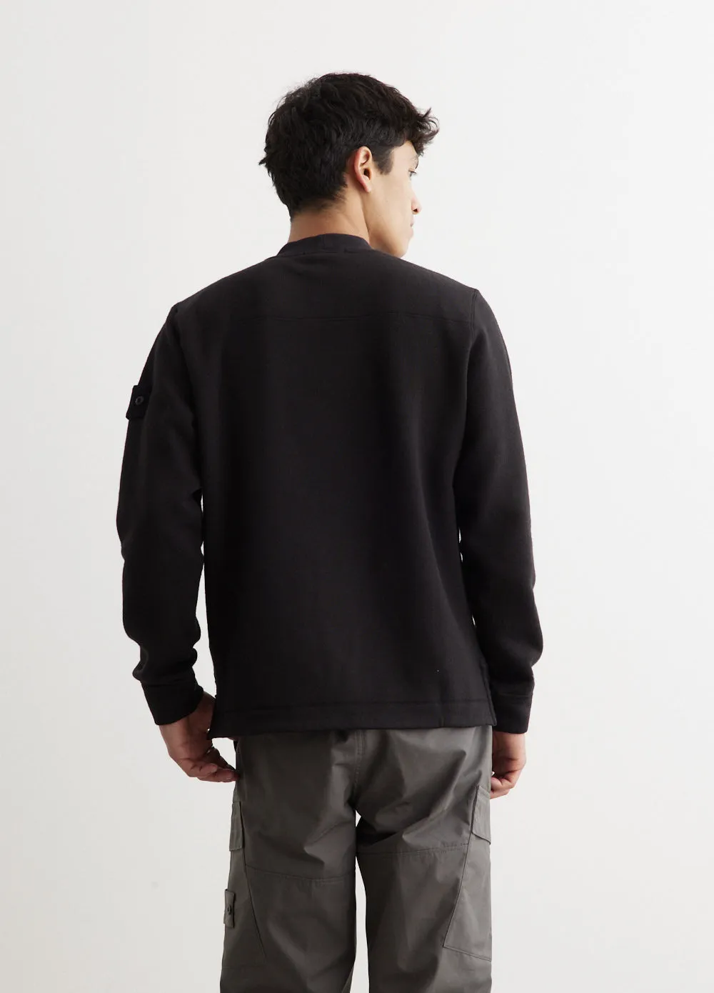 Ghost Oversized Crewneck Sweatshirt