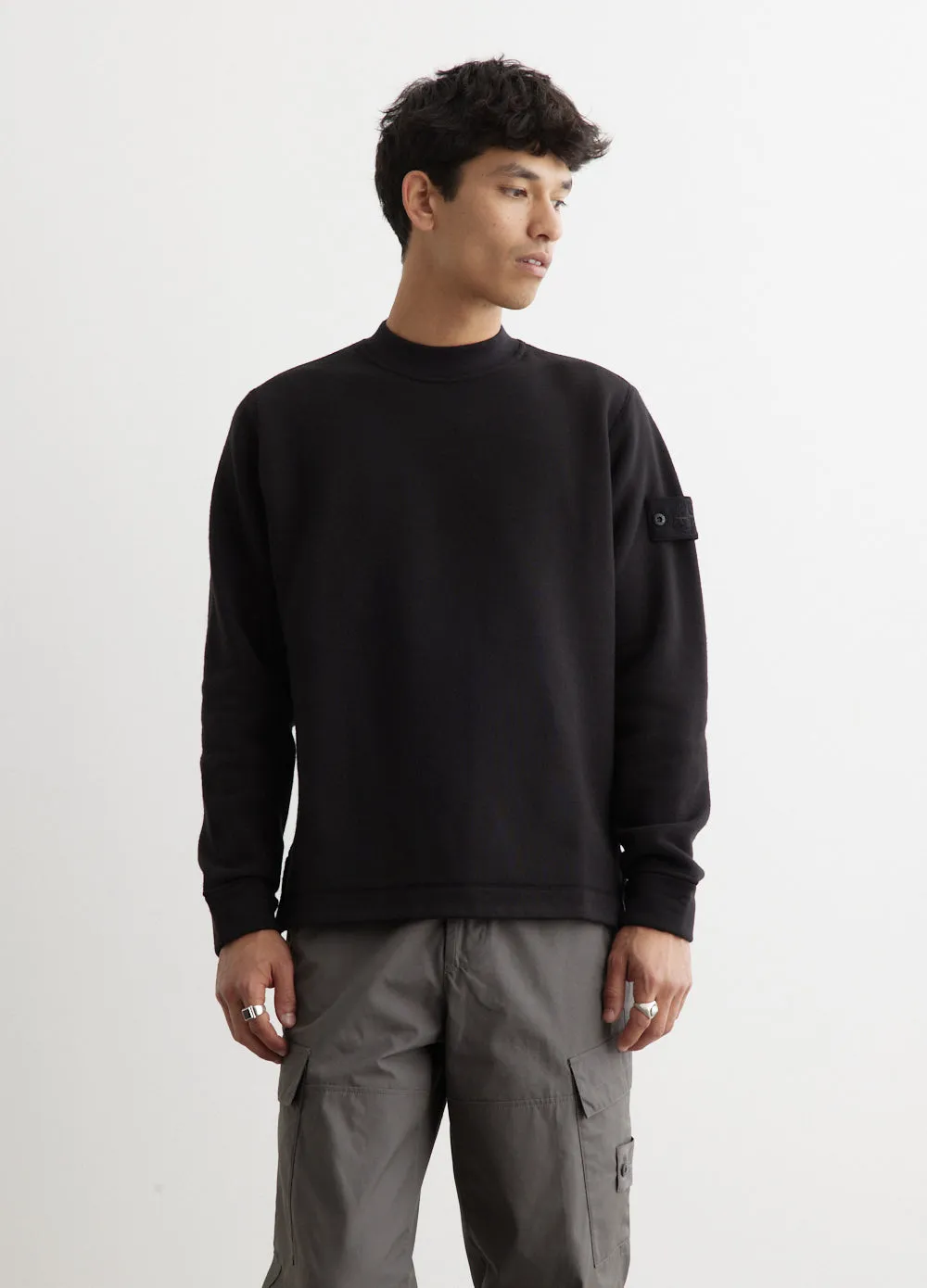 Ghost Oversized Crewneck Sweatshirt