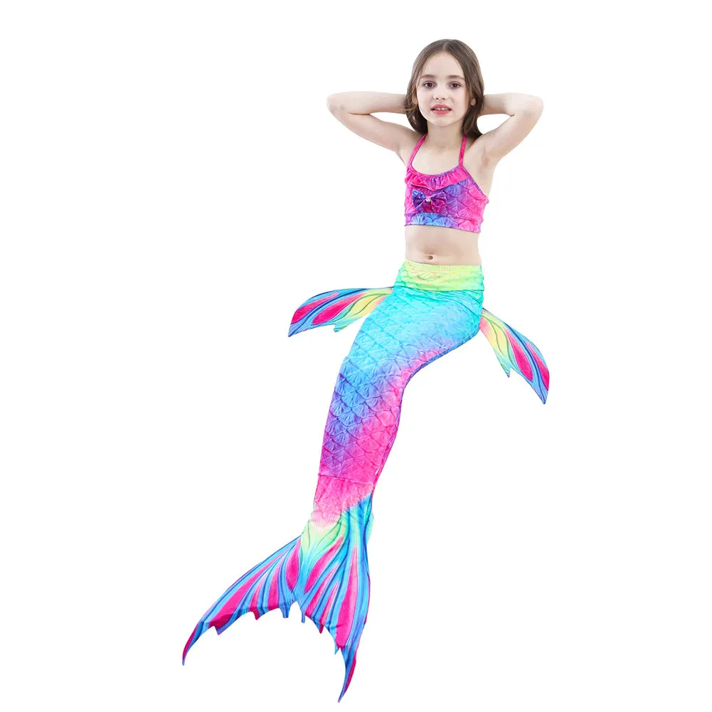 Girls Princess Bikini Swimsuit 6 with Bow