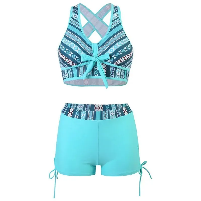 Glamorous Halter Push-Up High Waist Bikini